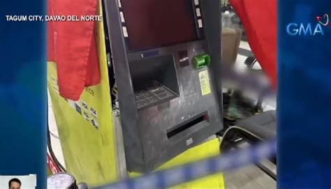 Pader ng mall, binutas ng mga kawatan sa Tagum City; higit P13 .